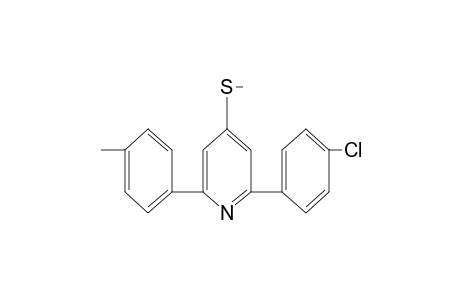 2-(p-chlorophenyl)-4-(methylthio)-6-p-tolylpyridine