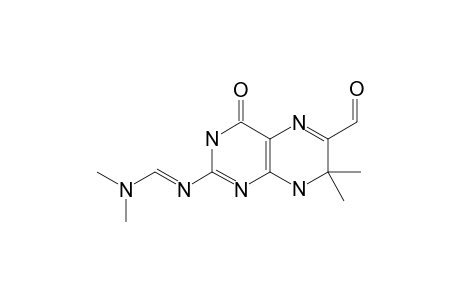 7,8-DIHYDRO-7,7-DIMETHYL-2-(N,N-DIMETHYLAMINOMETHYLENEAMINO)-6-FORMYLPTERIDIN-4(3H)-ONE