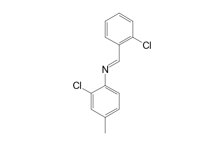 2-chloro-N-(o-chlorobenzylidene)-p-toluidine