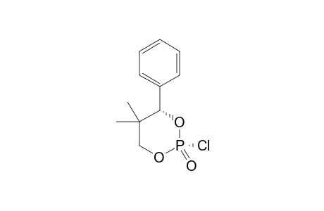 (R)-2-CHLORO-2-OXO-5,5-DIMETHYL-4-(R)-PHENYL-1,3,2-DIOXAPHOSPHORINANE