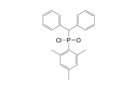 DIPHENYLMETHYL-2,4,6-TRIMETHYLPHENYL-PHOSPHINIC-CHLORIDE