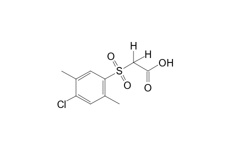 [(4-chloro-2,5-xylyl)sulfonyl]acetic acid