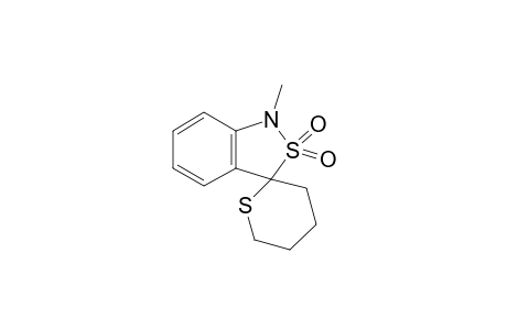 1-Methyl-1,3-dihydro-2,1-benzisothiazole-3-spiro-2'-tetrahydrothiopyran 2,2-dioxide