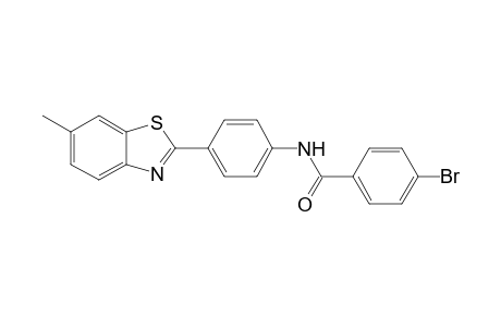 4-Bromo-N-[4-(6-methyl-1,3-benzothiazol-2-yl)phenyl]benzamide