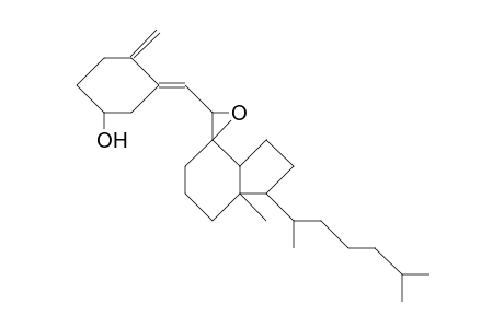 (7R)-7,8-Epoxy-9,10-seco-5,10(19)-cholestadien-3.beta.-ol