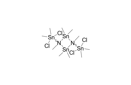 BIS-(CHLORODIMETHYLSTANNYL)-METHYLAMINE-DIMER