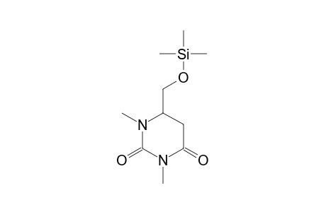 1,3-Dimethyl-6-(trimethylsilyloxymethyl)-1,3-diazinane-2,4-dione