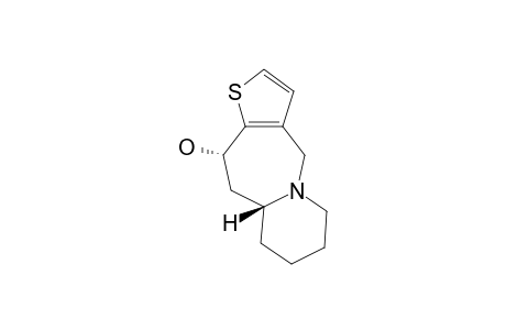 1,2,3,4,6,10,11,11A-OCTAHYDROPYRIDO-[1,2-A]-THIENO-[2,3-E]-AZEPIN-10-OL