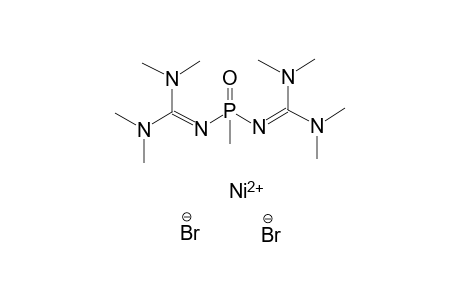 Nickel(II) 2-[[bis(dimethylamino)methyleneamino]-methyl-phosphoryl]-1,1,3,3-tetramethyl-guanidine dibromide