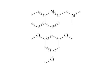 2-[(Dimethylamino)methyl]-4-(2,4,6-trimethoxyphenyl)quinoline