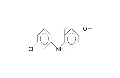 2-Methoxy-7-chloro-5H-dibenz(B,F)azepine