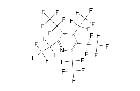 Pyridine, pentakis(pentafluoroethyl)-