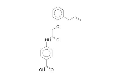 N-(4-carboxyphenyl)-2-(2-allyl)phenoxyacetamide