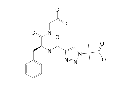 1-(1-CARBOXY-1-METHYL)-1H-[1,2,3]-TRIAZOLE-4-CARBONYL-PHENYLALANYL-GLYCINE