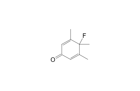 4-Fluoranyl-3,4,5-trimethyl-cyclohexa-2,5-dien-1-one