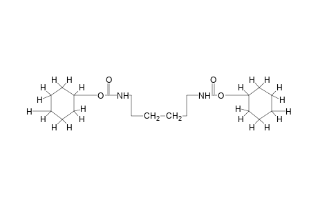 hexamethylenedicarbamic acid, dicyclohexyl ester