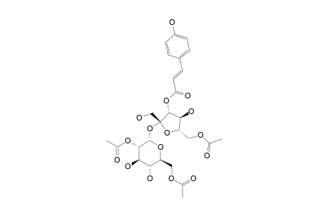 6,2',6'-O-TRIACETYL-3-O-TRANS-PARA-COUMAROYLSUCROSE