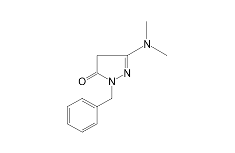 1-benzyl-3-(dimethylamino)-2-pyrazolin-5-one