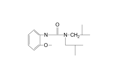 1,1-diisobutyl-3-(o-methoxyphenyl)urea