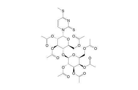 1-(2,3,6,2',3',4',6'-HEPTA-O-ACETYL-BETA-D-LACTOPYRANOSYL)-4-METHYLSULFANYL-1,2-DIHYDROPYRIMIDIN-2-THIONE