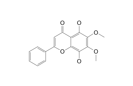 5,8-Dihydroxy-6,7-dimethoxyflavone