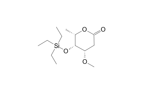 2,6-DIDEOXY-3-O-METHYL-4-TRIETHYLSILOXY-L-LYXO-HEXONO-1,5-LACTONE