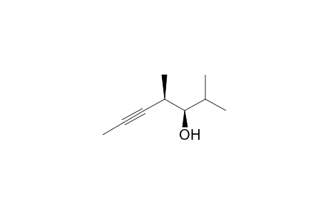 (3R,4R/3S,4S)-2,4-Dimethylhept-5-yn-3-ol