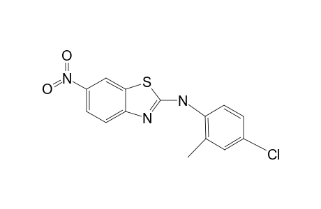 2-N-(4-CHLORO-2-METHYLPHENYL)-6-NITRO-BENZOTHIAZOLE