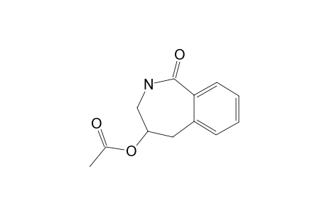 (+/-)-4-ACETOXY-2,3,4,5-TETRAHYDRO-1H-2-BENZAZEPIN-1-ONE