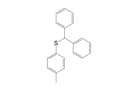 1-(Benzhydrylsulfanyl)-4-methylbenzene