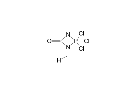 2,2,2-TRICHLORO-1,3-DIMETHYLDIAZAPHOSPHETIDINONE