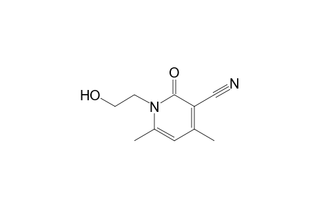 4,6-DIMETHYL-1-(2-HYDROXYETHYL)-2-OXO-1,2-DIHYDROPYRIDINE-3-CARBONITRILE