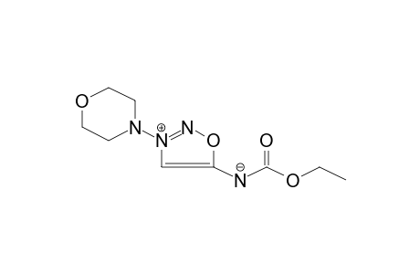 1-ethoxy-N-(3-morpholinooxadiazol-3-ium-5-yl)formimidate