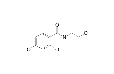 2,4-Dihydroxy-N-(2-hydroxyethyl)benzamide