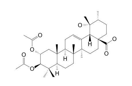 2-ALPHA,3-BETA-ACETOXY-19-ALPHA-HYDROXY-URS-12-ENE-28-OIC-ACID