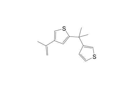 4-Isopropenyl-2-(1-methyl-1-thiophen-3-yl-ethyl)-thiophene