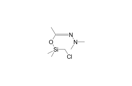 (Z)-(CHLOROMETHYL)DIMETHYL(1-N,N-DIMETHYLHYDRAZONOETHOXY)SILANE