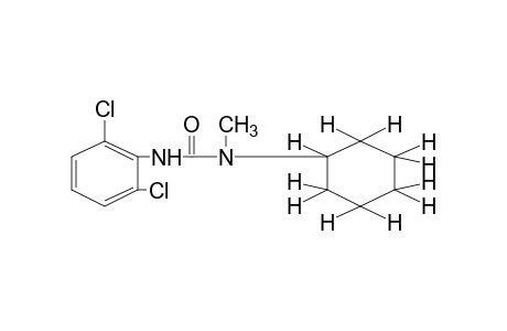 1-cyclohexyl-3-(2,6-dichlorophenyl)-1-methylurea