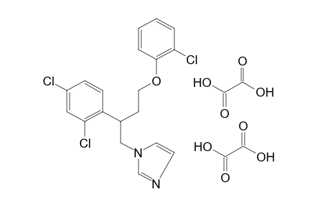 1-[4-(o-chlorophenoxy)-2-(2,4-dichlorophenyl)butyl]imidazole, oxalate(1:2)