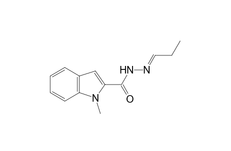 1-methylindole-2-carboxylic acid, propylidenehydrazide