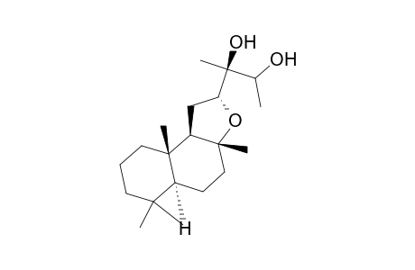 (8R,12R)-8,12-Epoxy-13,14-dihydroxy-labdane