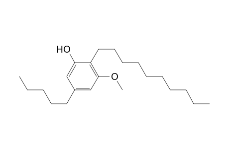 Phenol, 2-decyl-3-methoxy-5-pentyl-