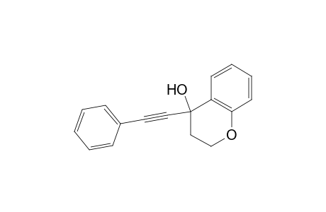 4-(2-phenylethynyl)-2,3-dihydrochromen-4-ol