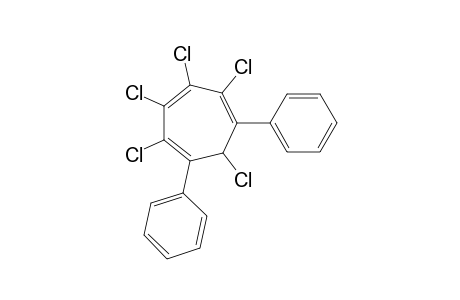 2,3,4,5,7-pentachloro-1,6-diphenyl-1,3,5-cycloheptatriene