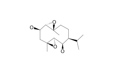 1-ALPHA,10-BETA;4-BETA,5-ALPHA-DIEPOXY-GERMACRANE-2-BETA,6-BETA-DIOL