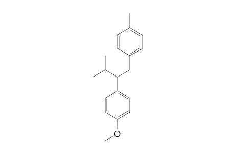 2-(4-Methoxyphenyl)-3-methyl-1-(4-methylphenyl)butane