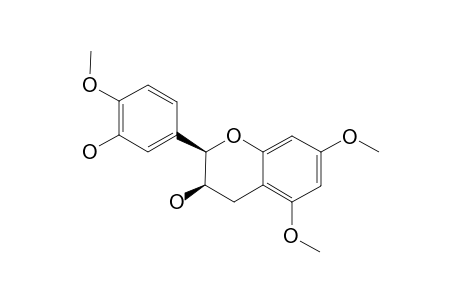 (2-S,3-S)-3'-HYDROXY-5,7,4'-TRIMETHOXY-FLAVAN-3-OL