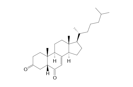 5-BETA-CHOLEST-7-EN-3,6-DIONE