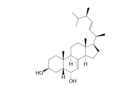 Ergosta-7,22-diene-3,6-diol, (3.beta.,5.beta.,6.alpha.,22E)-