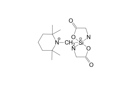 RAC-BIS-[GLYCINATO-(2-)-N,O]-[(2,2,6,6-TETRAMETHYLPIPERIDINIO)-METHYL]-SILICATE